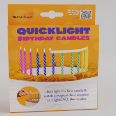 Quick Light Candles-93214 pk 24/1 Quick Light Candles-93214 pk 24/1
