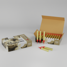 36 x Ice Fountains-Gold Wrap-IC1201 pk 12/36 36 x Ice Fountains-Gold Wrap-IC1201 pk 12/36