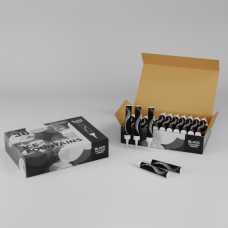 36 x Ice Fountains-Blk/Wh Wrapper-IC1204 pk 12/36 36 x Ice Fountains-Blk/Wh Wrapper-IC1204 pk 12/36